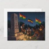 我々は祖先を敬う。十二分 ポストカード (正面/裏面)