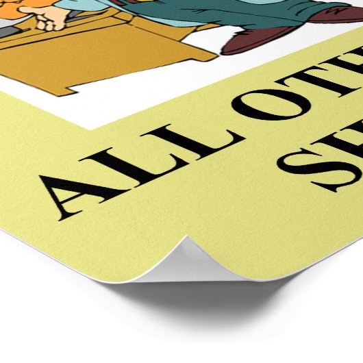 我々は科学のジョークを信じている ポスター (角)