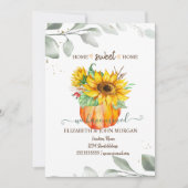 我々は移動した，かぼちゃ，葉，ひまわり，木材 (正面)