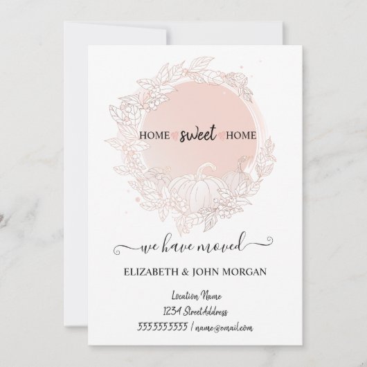 我々は移動した，カボチャ，ホームスイートホーム (正面)