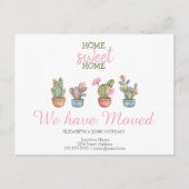 我々は移動した,サボテン,ホームスイートホーム 案内ポストカード (正面)