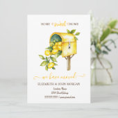 我々は移動した，ヴィンテージメールボックスのレモン，ウッド (スタンド正面)