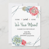 我々は移動した，砂漠サボテン赤い多肉類 (正面)