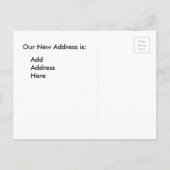 我々は移動している、レトロなバンポストカード 案内ポストカード (裏面)