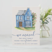 我々は移動し、我々の永遠に家の発表カードを見つけた 招待状 (スタンド正面)