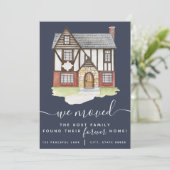 我々は移動し、我々の永遠に家の発表カードを見つけた 招待状 (スタンド正面)