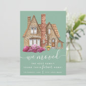 我々は移動し、我々の永遠に家の発表カードを見つけた 招待状 (スタンド正面)