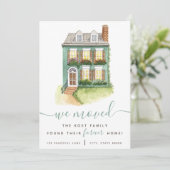 我々は移動し、我々の永遠に家の発表カードを見つけた 招待状 (スタンド正面)