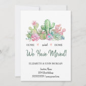 我々は移動し、水色の花は多肉植物 (正面)