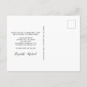 我々は移動フローラ水の色 案内ポストカード (裏面)