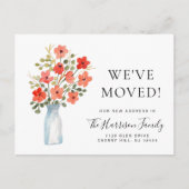 我々は移動フローラ水の色 案内ポストカード (正面)