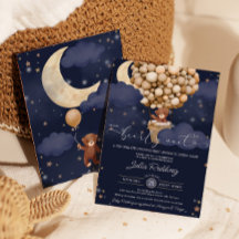 我々は空気バルーンテディ赤ちゃんシャワーを待つことができる