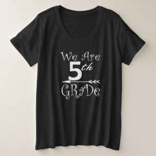 我々は第4級5分隊先生学生B2Sの第3位である プラスサイズTシャツ