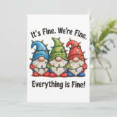 我々は素晴らしすべて素晴らしの格言素晴らしクリスマス シーズンカード (スタンド正面)