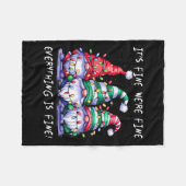 我々は素晴らしすべて素晴らしの格言素晴らしTeacだ フリースブランケット (正面(横))