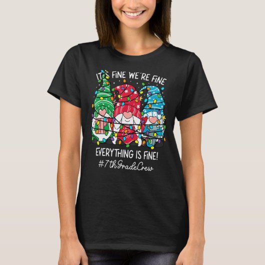 我々は素晴らしすべて素晴らし格言7素晴らし位だ Tシャツ (正面)