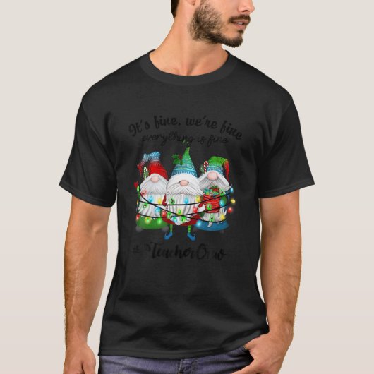 我々は素晴らし全て素晴らし格言素晴らしTeacだ Tシャツ (正面)