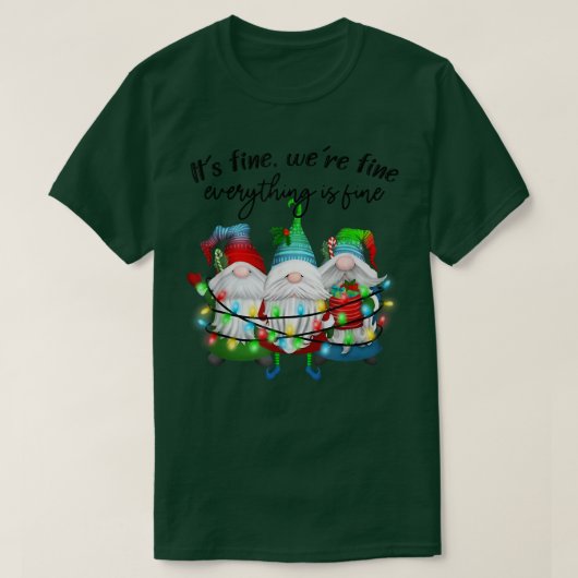 我々は素晴らし全て素晴らし格言Xmだ素晴らし Tシャツ (デザイン正面)