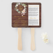 我々は素朴依然としてフローラ誓の更新プログラムを行う ハンドファン (正面&裏面)