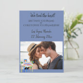我々は結び付けラスベガス結婚の発表 招待状 (スタンド正面)