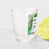 我々は結び目の熱帯ビーチ結婚式優勝 ショットグラス (左)