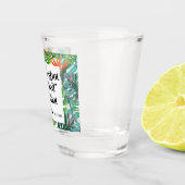 我々は結び目の熱帯ビーチ結婚式優勝 ショットグラス (右)