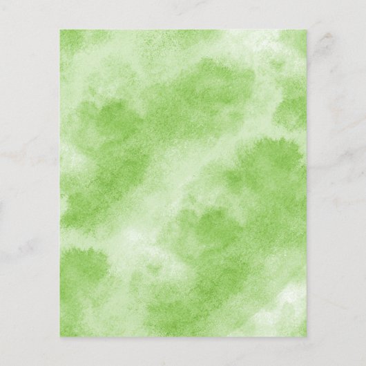 我々は結び目の熱帯結婚式招待状 (裏面)