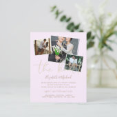 我々は結び目の発表結婚招待状を結んだ (スタンド正面)