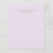 我々は結び目の発表結婚招待状を結んだ (裏面)