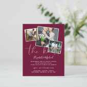 我々は結び目の発表結婚招待状を結んだ (スタンド正面)