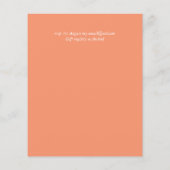 我々は結び目の発表結婚招待状を結んだ (裏面)