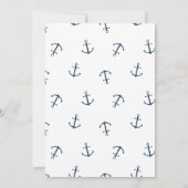 我々は結び目の結婚発表と招待状を結んだ 招待状 (裏面)