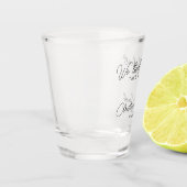 我々は結び目をショットドリンク結婚式の引き出物を取る ショットグラス (左)