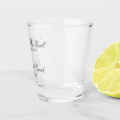 我々は結び目をショットドリンク結婚式の引き出物を取る ショットグラス (右)