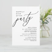 我々は結び目、ロマンチック結婚のディナーパーティー 招待状 (スタンド正面)