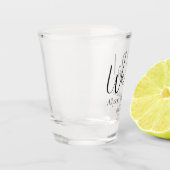 我々は結婚ショットグラスする ショットグラス (左)