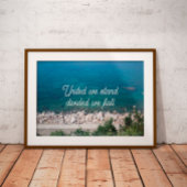 我々は統一された分割して立つ我々秋諺ポスター ポスター