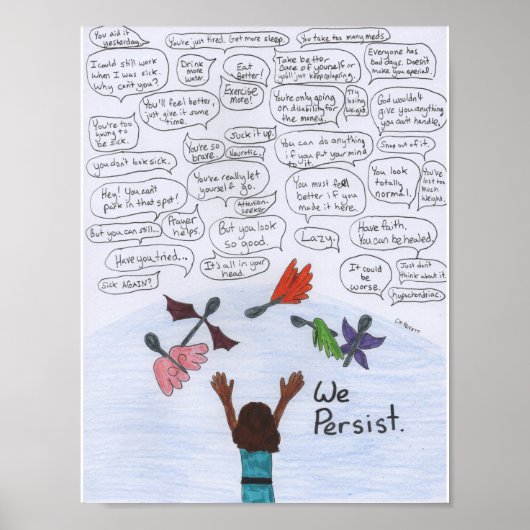 我々は続ける ポスター (正面)