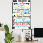 我々は自閉症をする ポスター (ホームオフィス)