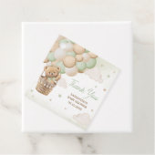 我々は良く待つことができる緑のクマ赤ちゃんシャワー フェイバータグ (インサイチュ)