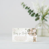 我々は良く待つことができる緑のボホーブックベビー エンクロージャーカード (スタンド正面)