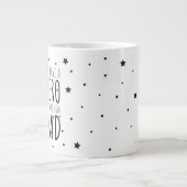 我々は英雄を持っている私たちは彼をパパコーヒーマグと呼ぶ ジャンボコーヒーマグカップ (正面)