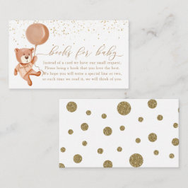 我々は茶色の本のベビーを待つことができる エンクロージャーカード