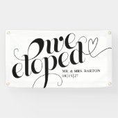 我々は行商人のカーバナー 横断幕 (横)