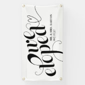 我々は行商人のカーバナー 横断幕 (縦)