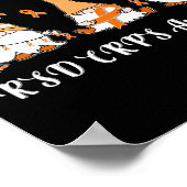 我々は衣服とオレンジでRSD CRPS認識度 ポスター (角)