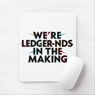 我々は製造中のLEDGER-nds -会計ユーモア マウスパッド