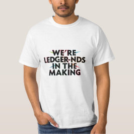 我々は製造中のLEDGER-nds -会計ユーモア Tシャツ