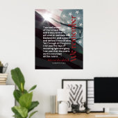 我々は覚えている、我々は感謝している ポスター (ホームオフィス)