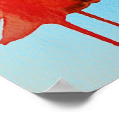 我々は覚えているremembrance引用文レッドポピー ポスター (角)